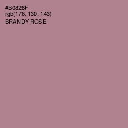 #B0828F - Brandy Rose Color Image