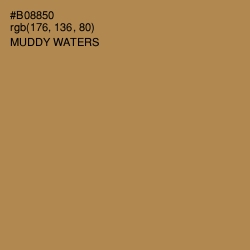 #B08850 - Muddy Waters Color Image