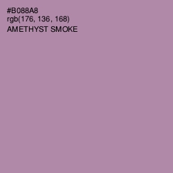 #B088A8 - Amethyst Smoke Color Image