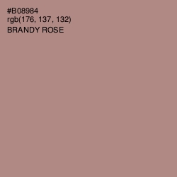 #B08984 - Brandy Rose Color Image