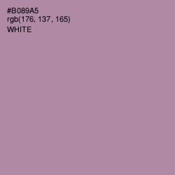 #B089A5 - Amethyst Smoke Color Image