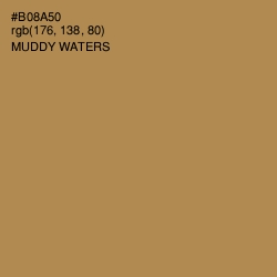 #B08A50 - Muddy Waters Color Image