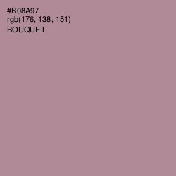 #B08A97 - Bouquet Color Image