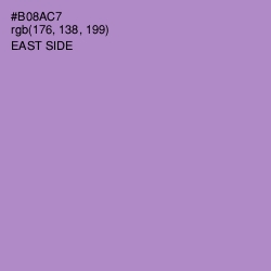#B08AC7 - East Side Color Image