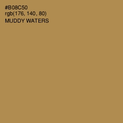#B08C50 - Muddy Waters Color Image
