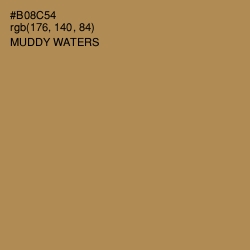 #B08C54 - Muddy Waters Color Image