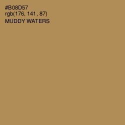 #B08D57 - Muddy Waters Color Image