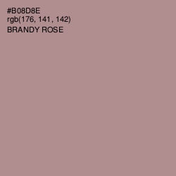 #B08D8E - Brandy Rose Color Image