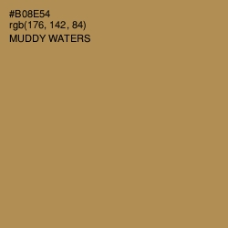 #B08E54 - Muddy Waters Color Image