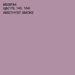 #B08FA4 - Amethyst Smoke Color Image