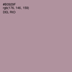 #B0929F - Del Rio Color Image