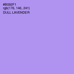 #B092F1 - Dull Lavender Color Image