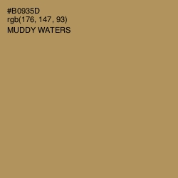 #B0935D - Muddy Waters Color Image