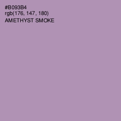 #B093B4 - Amethyst Smoke Color Image