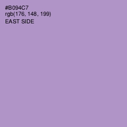 #B094C7 - East Side Color Image