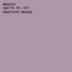 #B097A7 - Amethyst Smoke Color Image