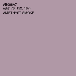 #B098A7 - Amethyst Smoke Color Image