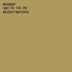 #B0995F - Muddy Waters Color Image