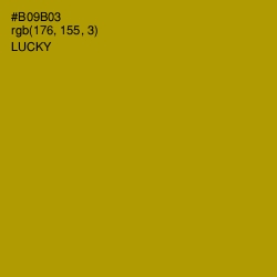 #B09B03 - Lucky Color Image
