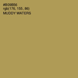 #B09B56 - Muddy Waters Color Image