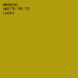 #B09C0C - Lucky Color Image