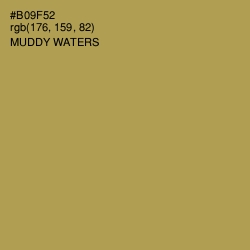 #B09F52 - Muddy Waters Color Image
