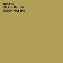 #B09F55 - Muddy Waters Color Image