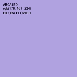 #B0A1E0 - Biloba Flower Color Image