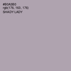 #B0A3B0 - Shady Lady Color Image