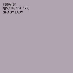 #B0A4B1 - Shady Lady Color Image