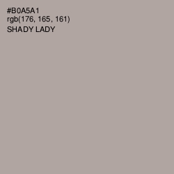 #B0A5A1 - Shady Lady Color Image