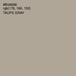 #B0A698 - Taupe Gray Color Image