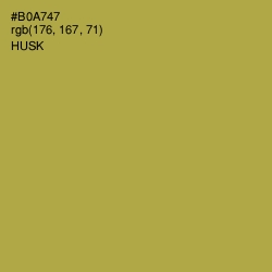 #B0A747 - Husk Color Image