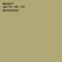 #B0A877 - Mongoose Color Image