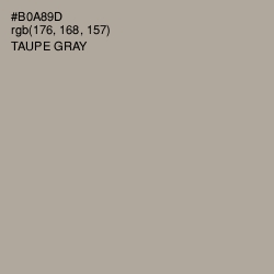 #B0A89D - Taupe Gray Color Image