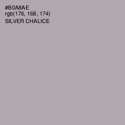 #B0A8AE - Silver Chalice Color Image