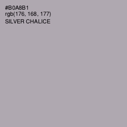 #B0A8B1 - Silver Chalice Color Image