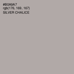 #B0A9A7 - Silver Chalice Color Image