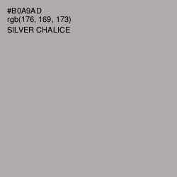 #B0A9AD - Silver Chalice Color Image