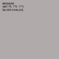 #B0AAAB - Silver Chalice Color Image