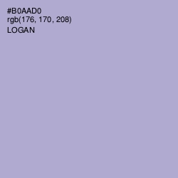 #B0AAD0 - Logan Color Image