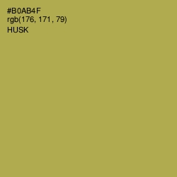 #B0AB4F - Husk Color Image