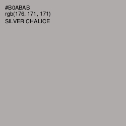 #B0ABAB - Silver Chalice Color Image