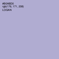 #B0ABD0 - Logan Color Image