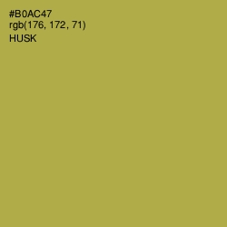 #B0AC47 - Husk Color Image