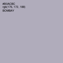 #B0ACBC - Bombay Color Image