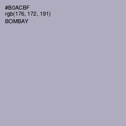 #B0ACBF - Bombay Color Image