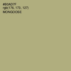 #B0AD7F - Mongoose Color Image