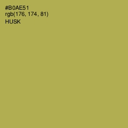 #B0AE51 - Husk Color Image