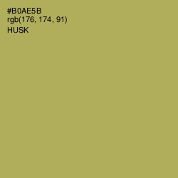 #B0AE5B - Husk Color Image